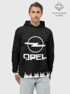 Худи мужской база хлопок / Opel