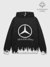 Худи мужской база хлопок / Mercedes-Benz