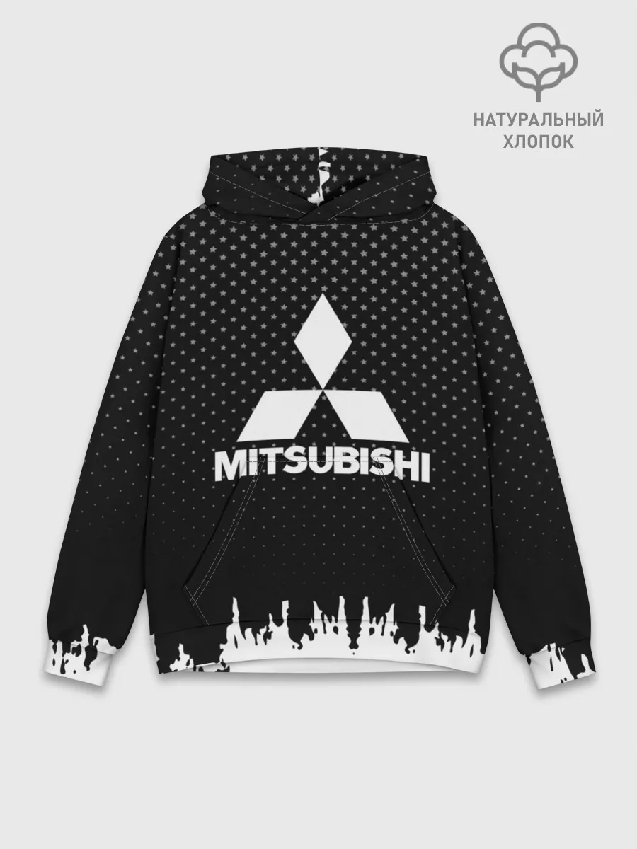 Худи мужской база хлопок / Mitsubishi