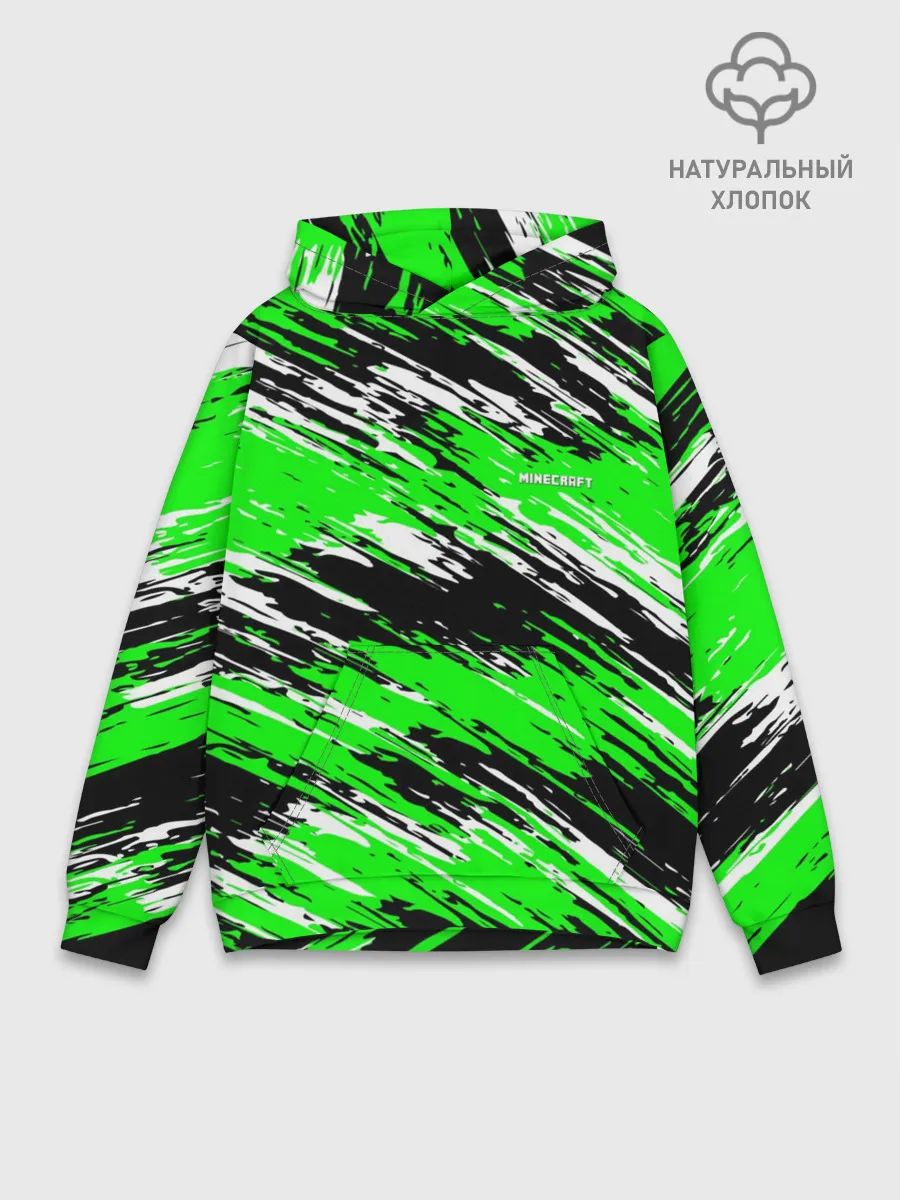 Худи мужской база хлопок / Minecraft