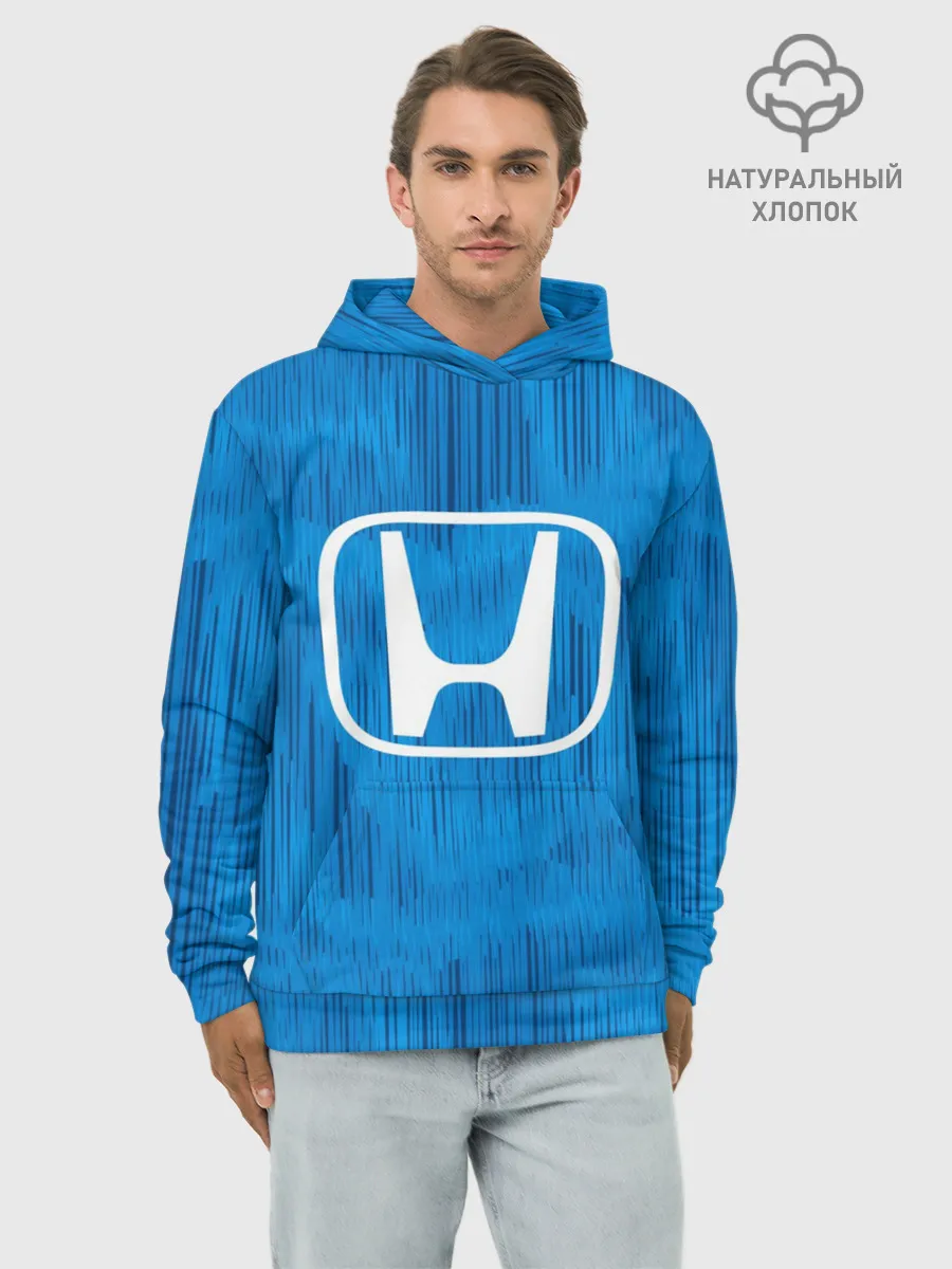 Худи мужской база хлопок / Honda sport color