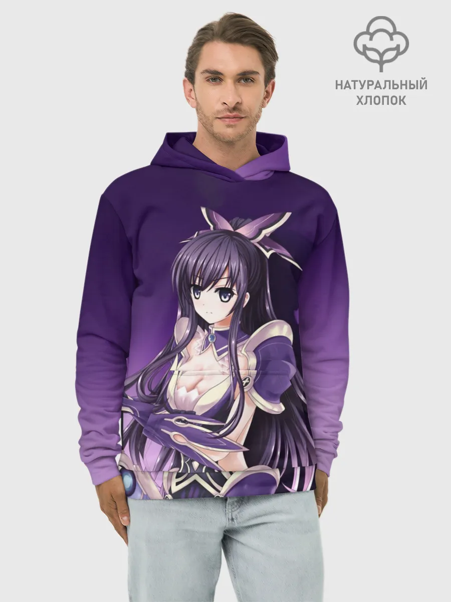 Худи мужской база хлопок / Date A Live yatogami