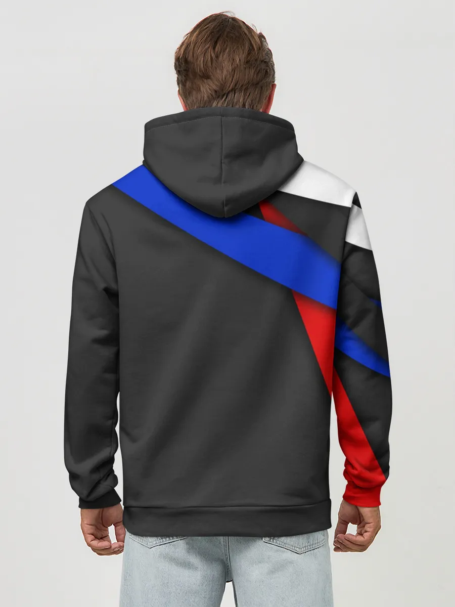 Худи мужской база хлопок / RUSSIA SPORT