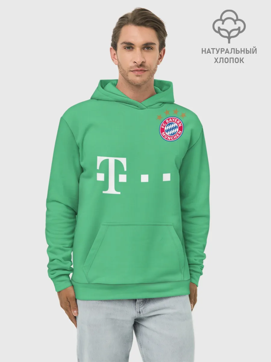 Худи мужской база хлопок / Нойер Бавария ВР