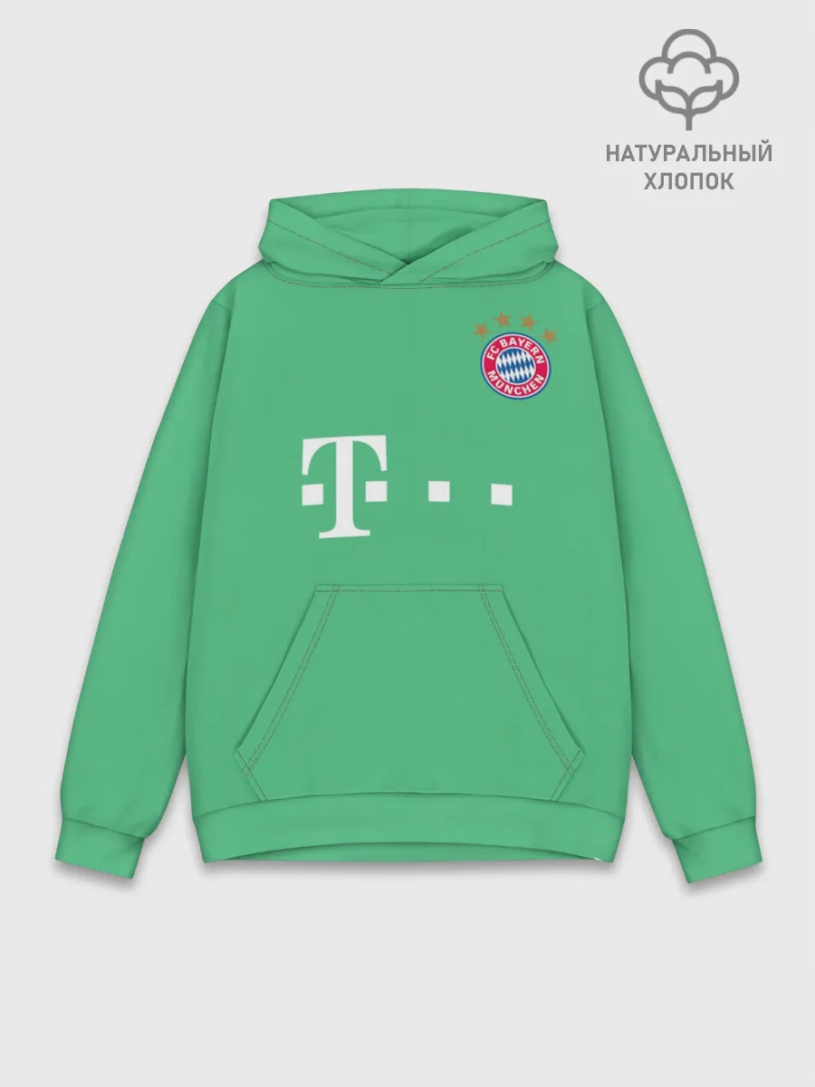 Худи мужской база хлопок / Нойер Бавария ВР
