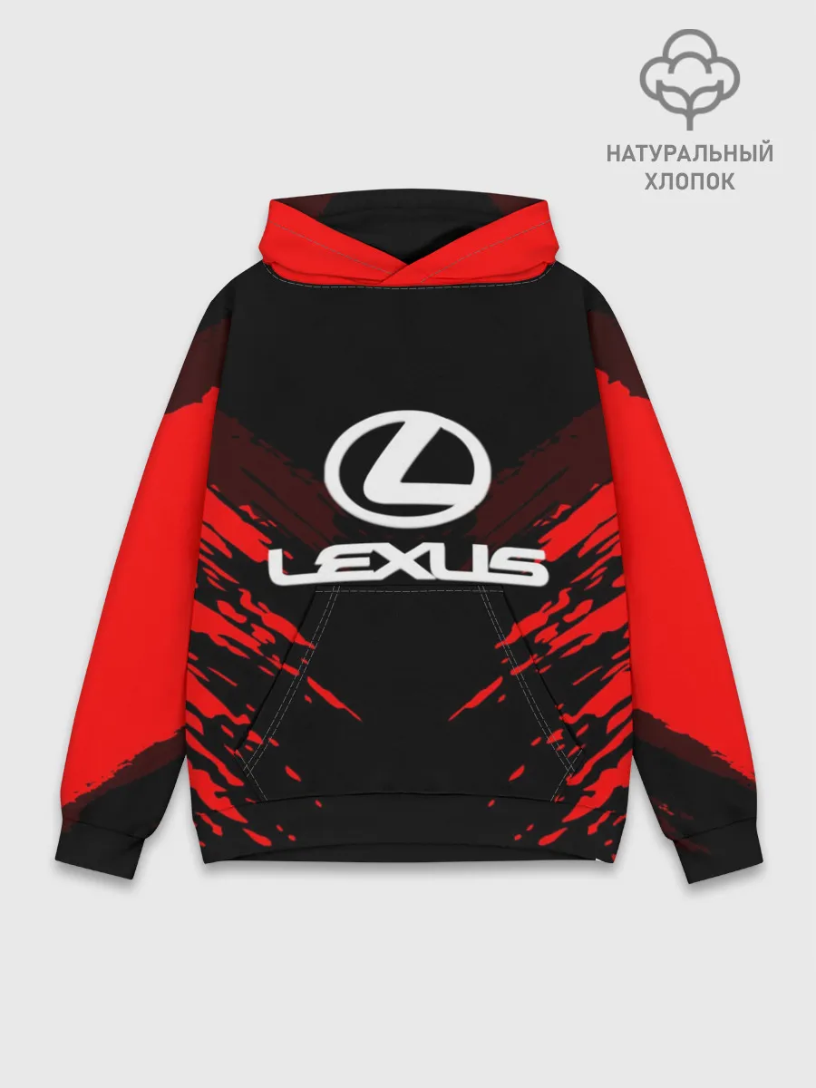 Худи мужской база хлопок / LEXUS SPORT COLLECTION