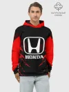 Худи мужской база хлопок / HONDA SPORT COLLECTION