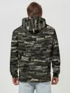 Худи мужской база хлопок / Именной камуфляж. Дмитрий