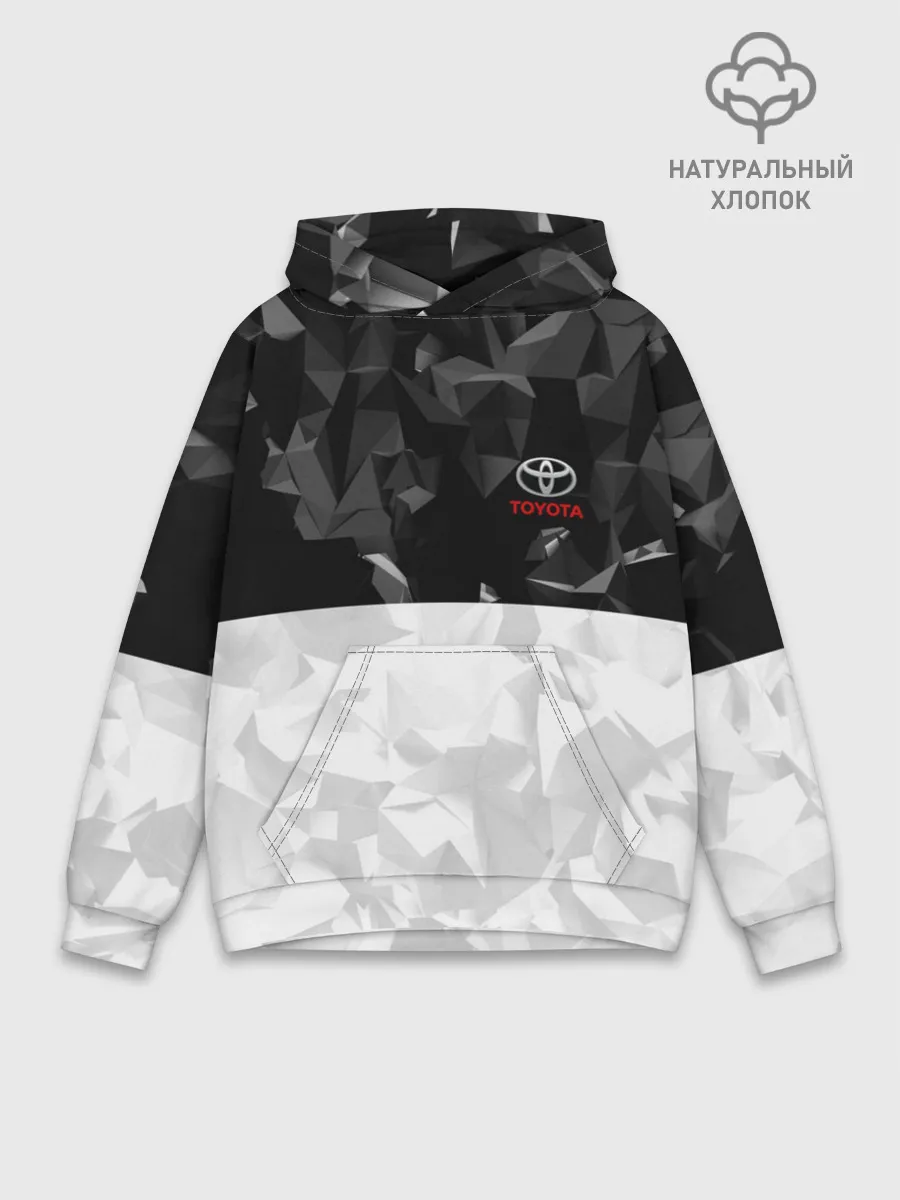 Худи мужской база хлопок / TOYOTA SPORT