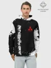 Худи мужской база хлопок / MITSUBISHI SPORT