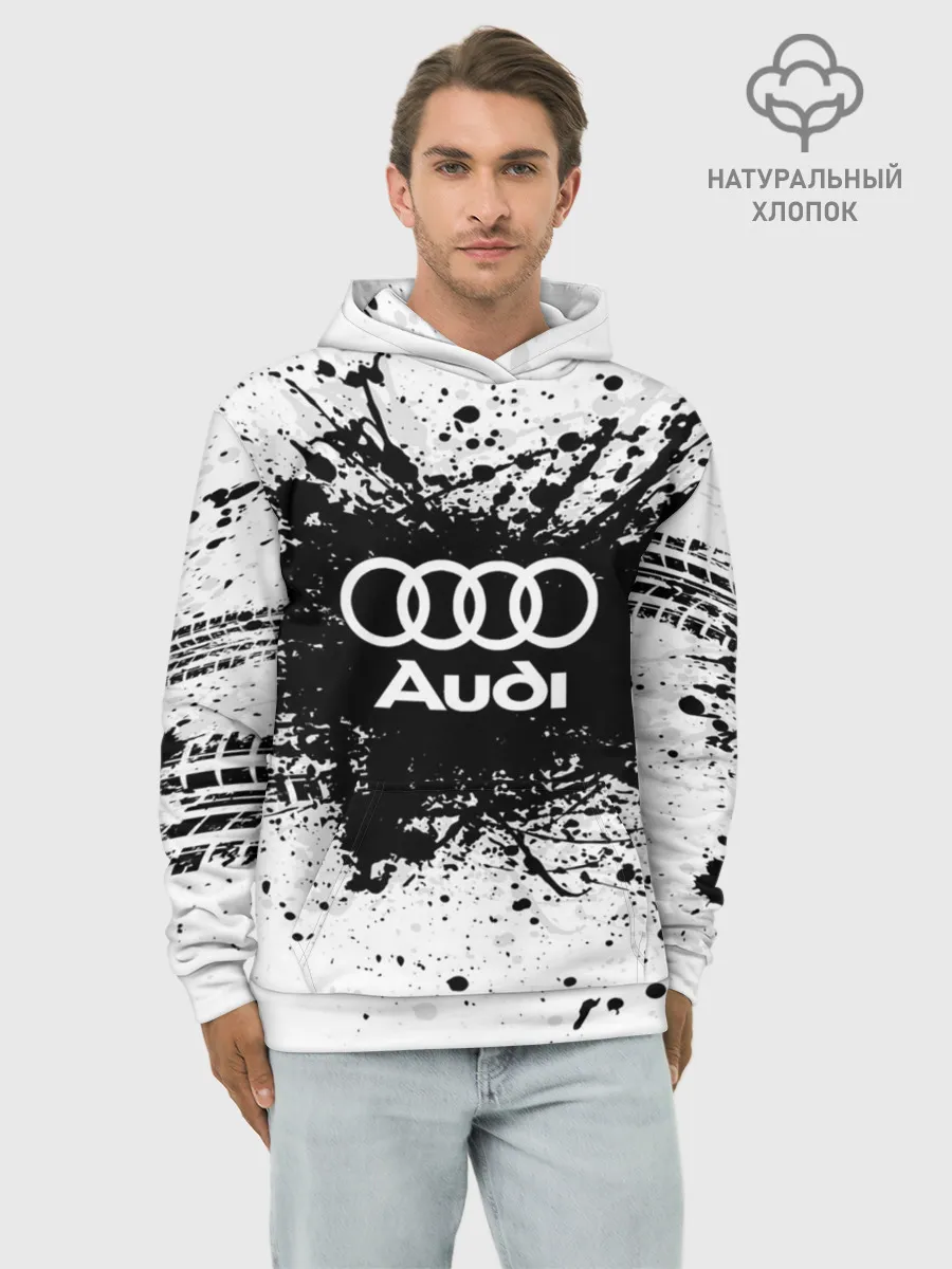 Худи мужской база хлопок / Audi