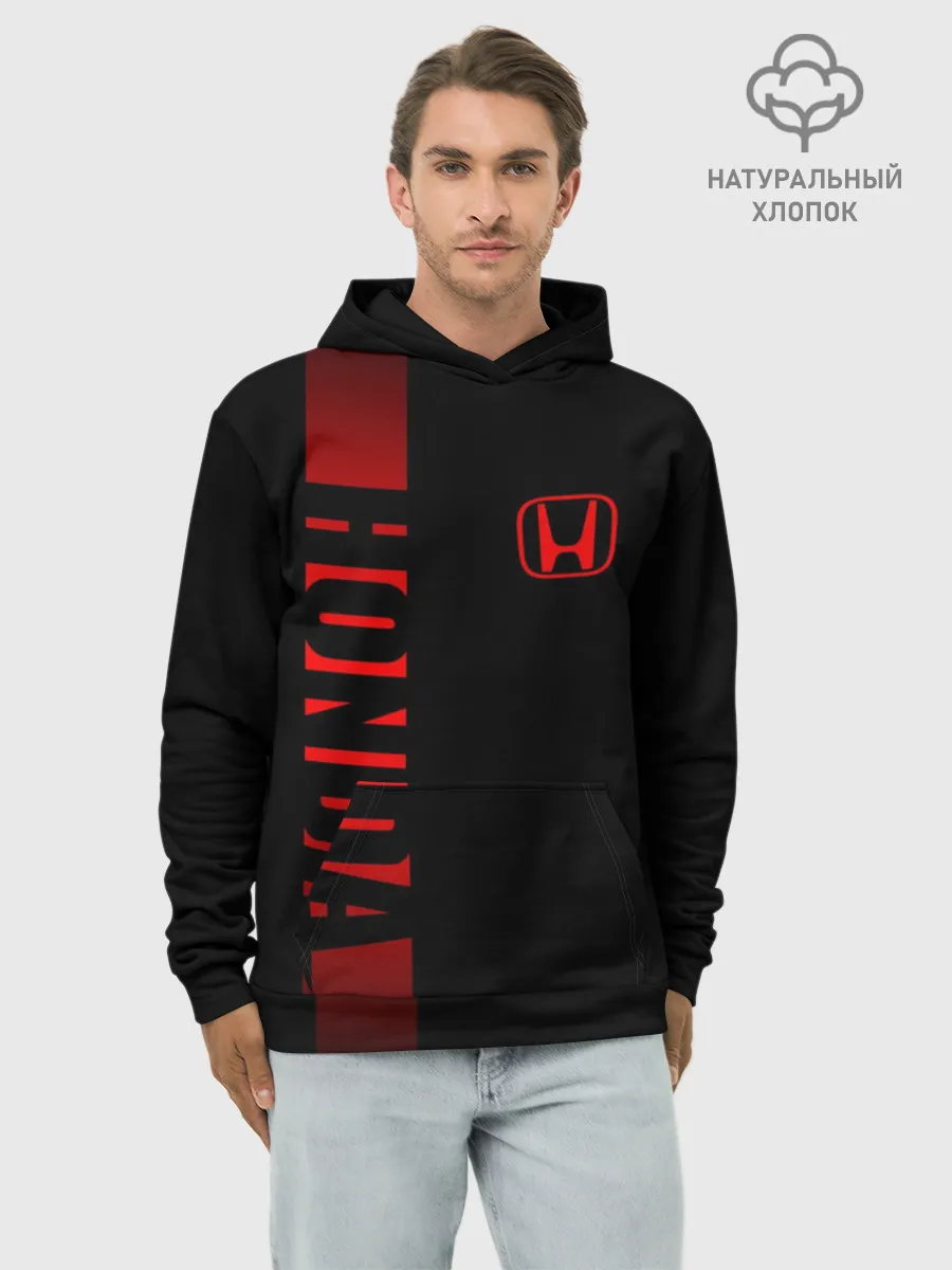 Худи мужской база хлопок / HONDA SPORT