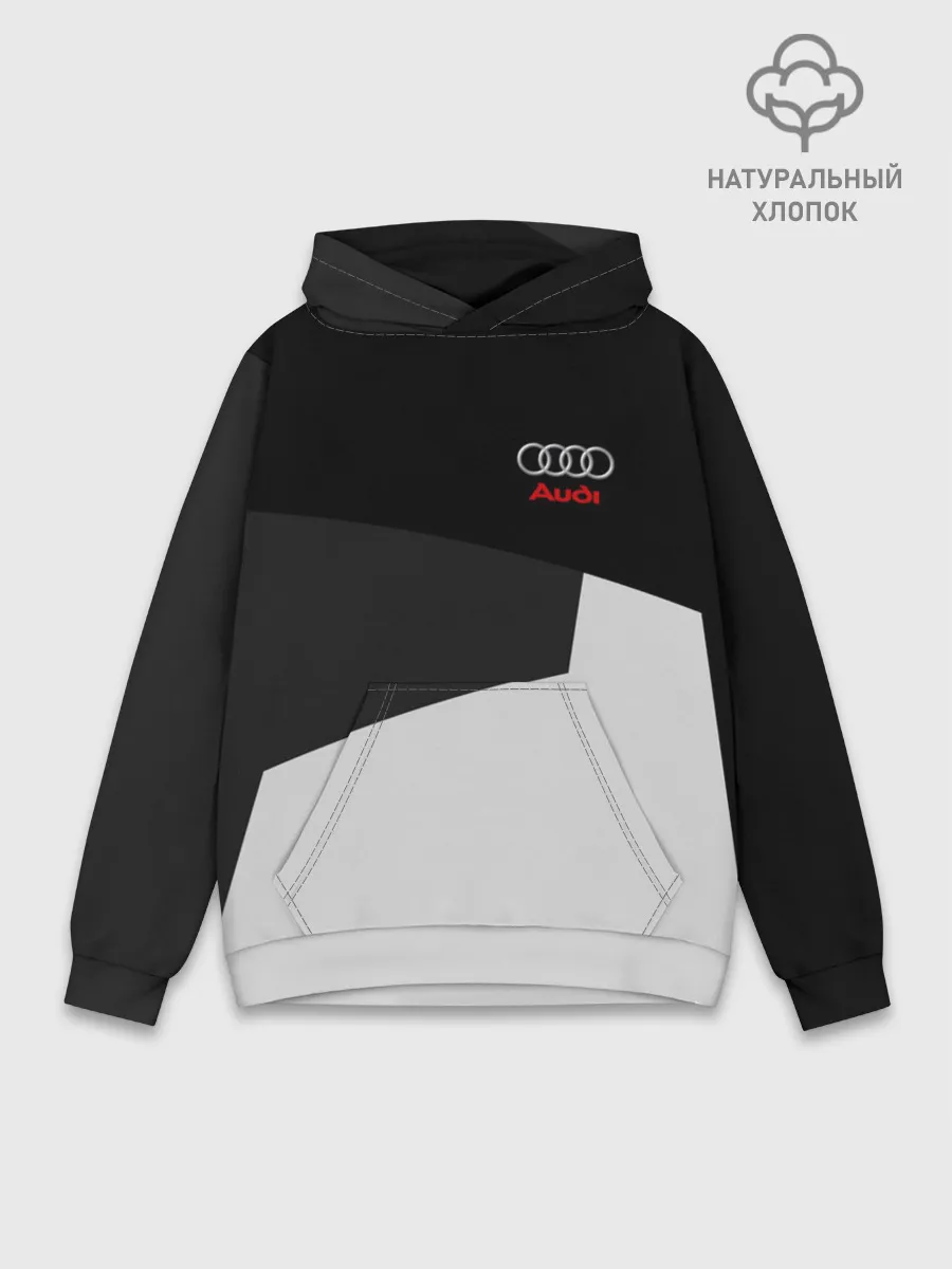 Худи мужской база хлопок / AUDI SPORT | АУДИ