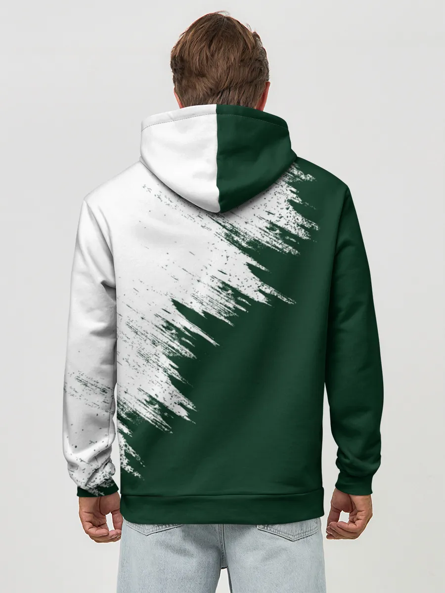 Худи мужской база хлопок / Land Rover