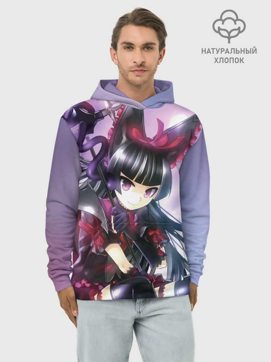 Худи мужской база хлопок / Там бьются наши воины