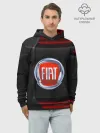 Худи мужской база хлопок / FIAT auto sport
