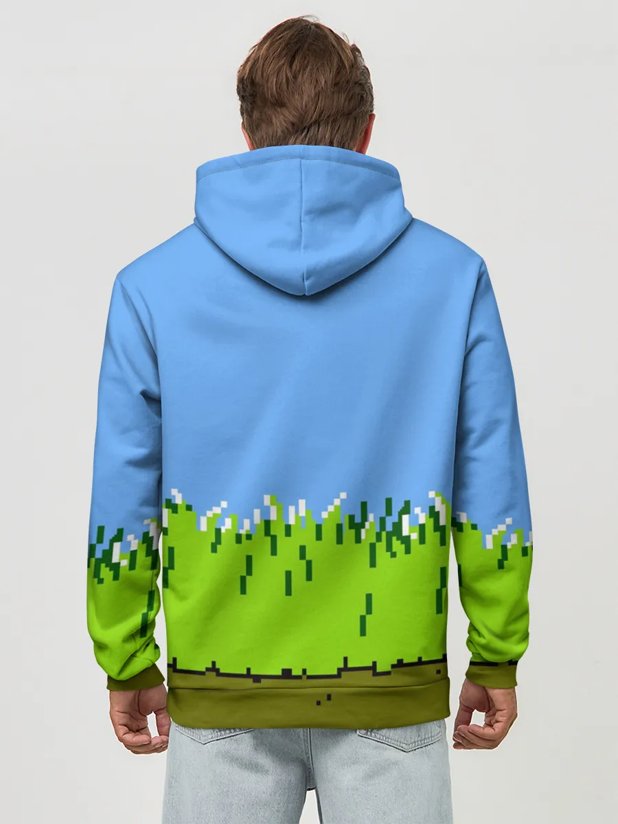 Худи мужской база хлопок / Duck Hunt