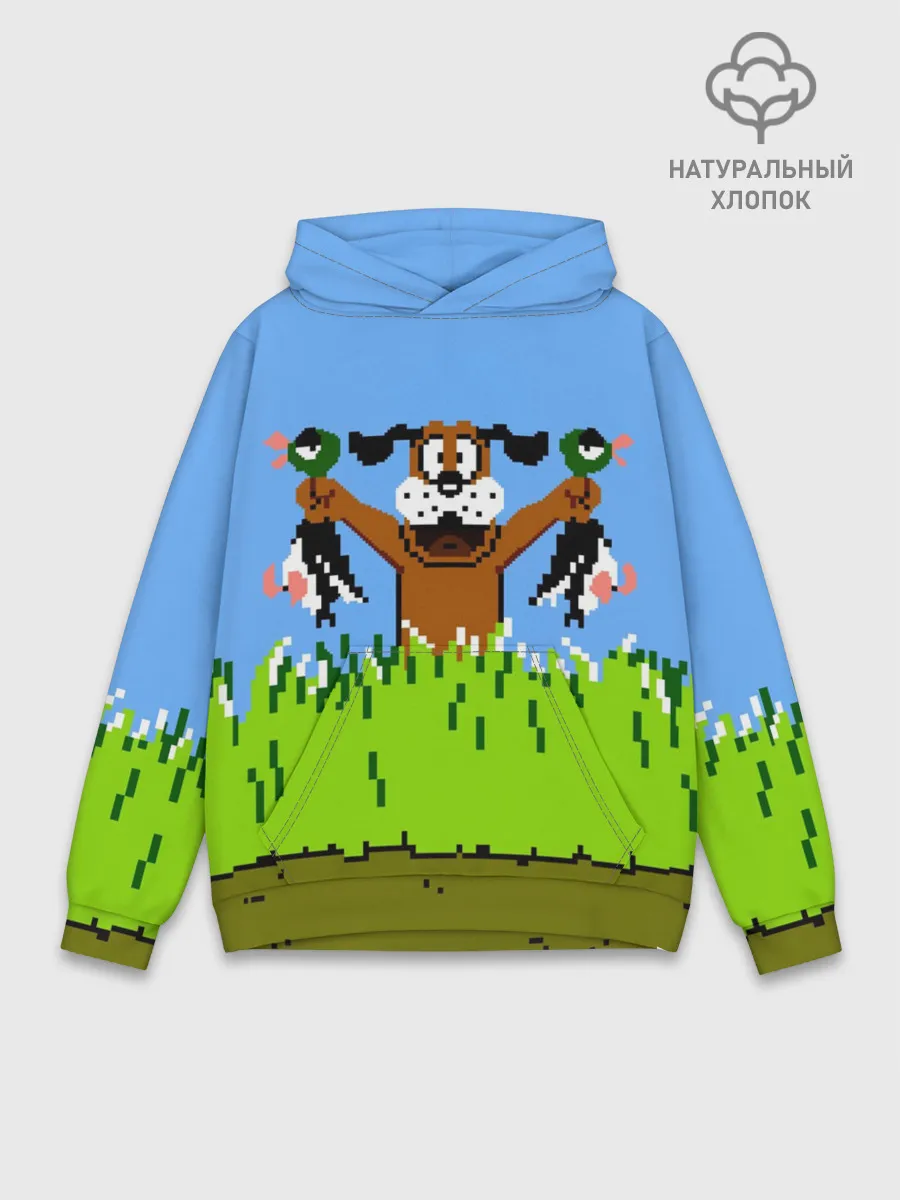 Худи мужской база хлопок / Duck Hunt