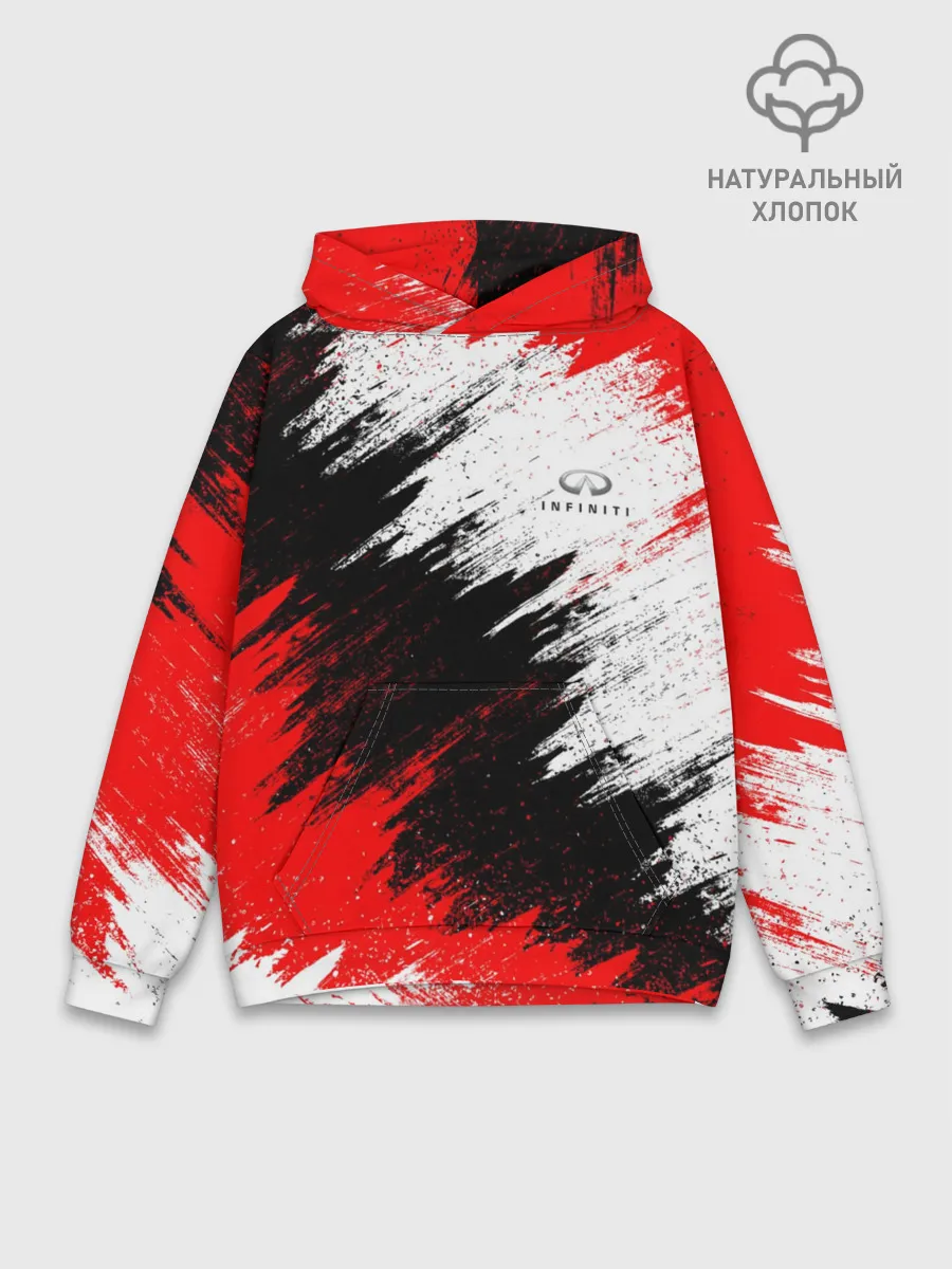Худи мужской база хлопок / INFINITI