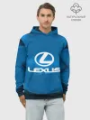 Худи мужской база хлопок / Lexus SPORT