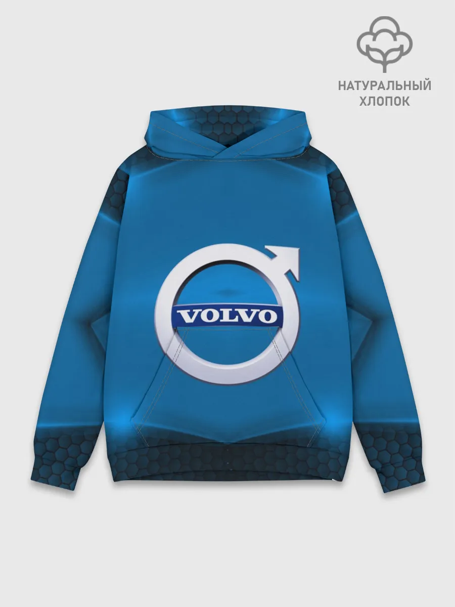Худи мужской база хлопок / Volvo SPORT