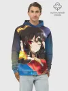 Худи мужской база хлопок / Megumin луч из руки