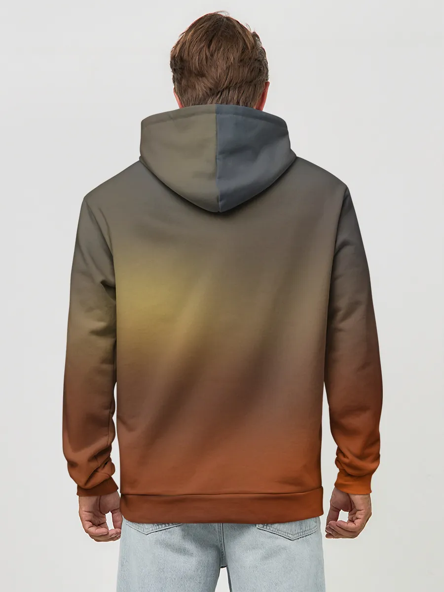 Худи мужской база хлопок / Fire Dragon