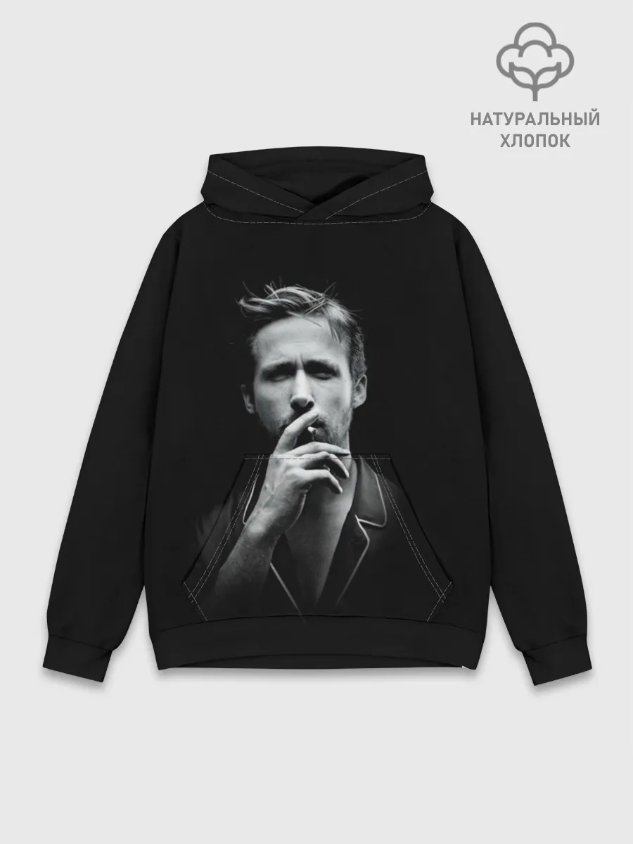 Худи мужской база хлопок / Ryan Gosling