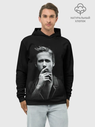 Худи мужской база хлопок / Ryan Gosling