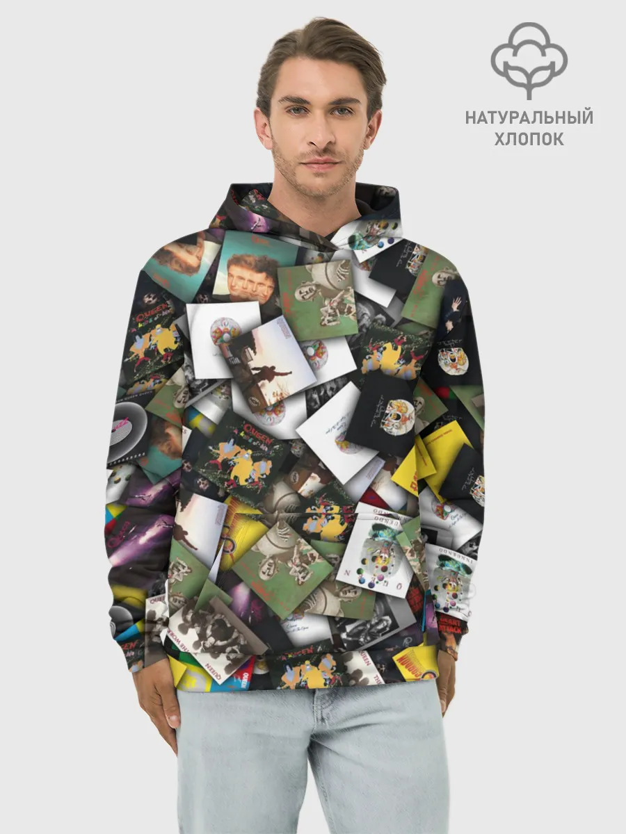 Худи мужской база хлопок / Queen. Дискография