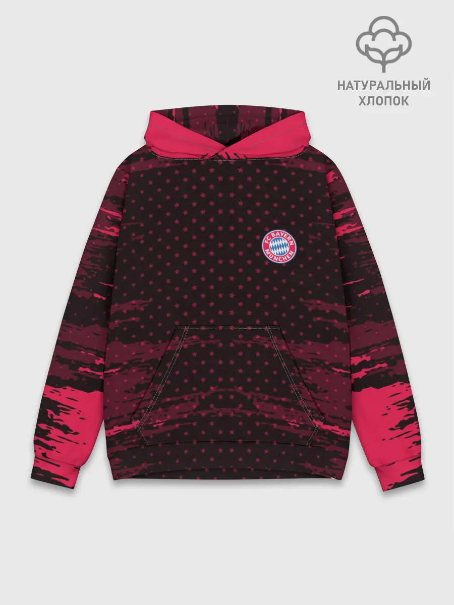 Худи мужской база хлопок / Bayern abstract collection