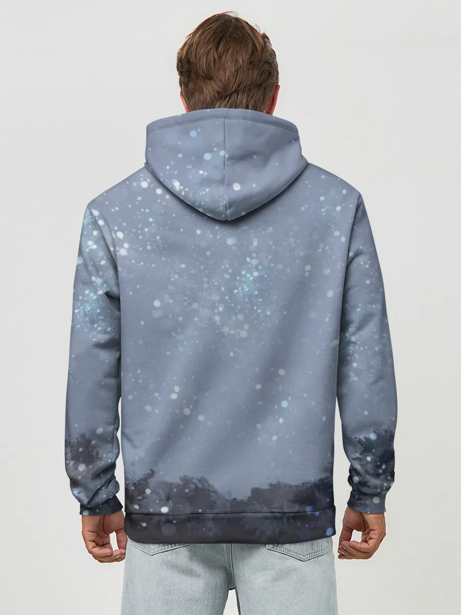 Худи мужской база хлопок / Dark knight