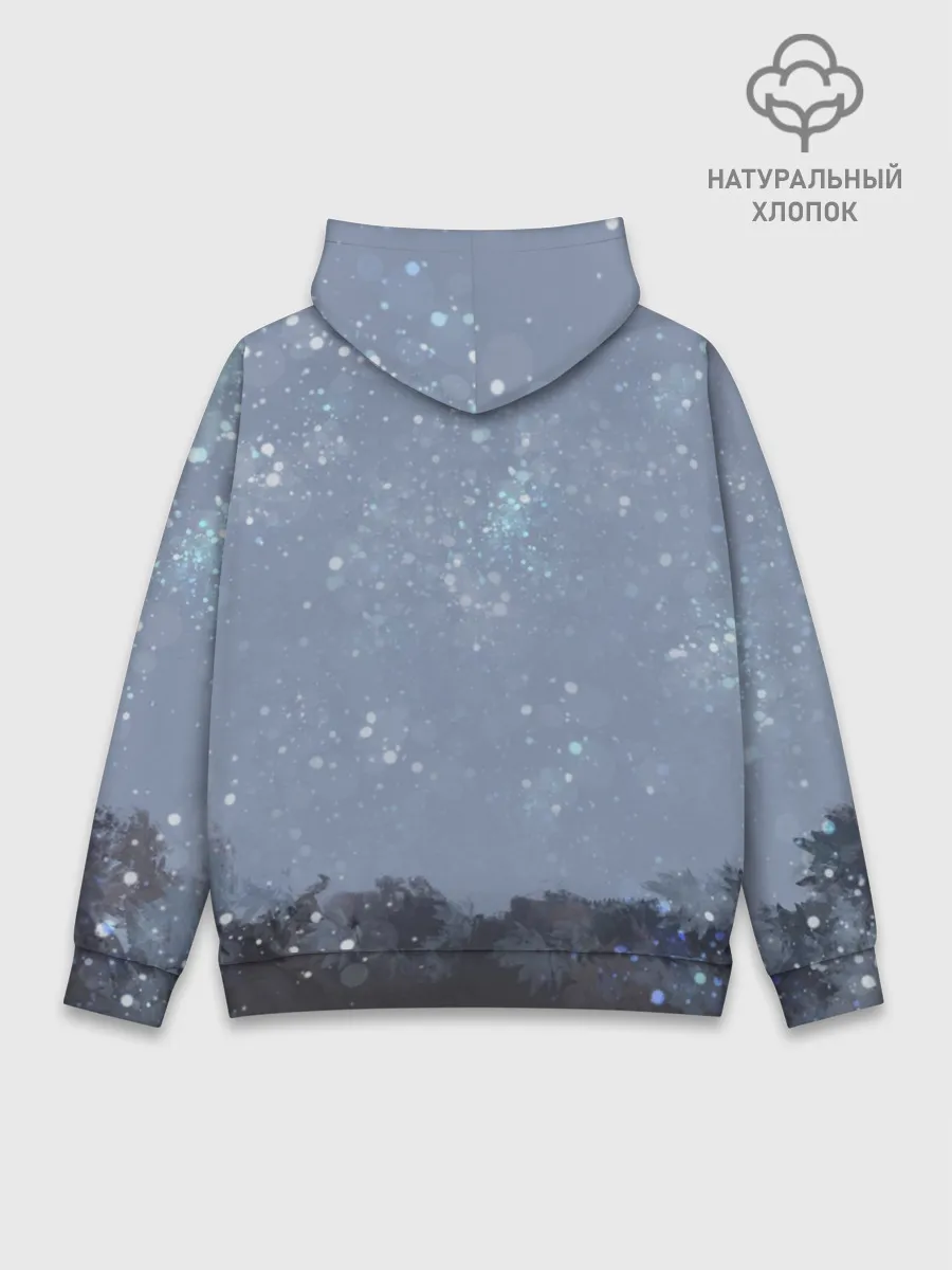 Худи мужской база хлопок / Dark knight