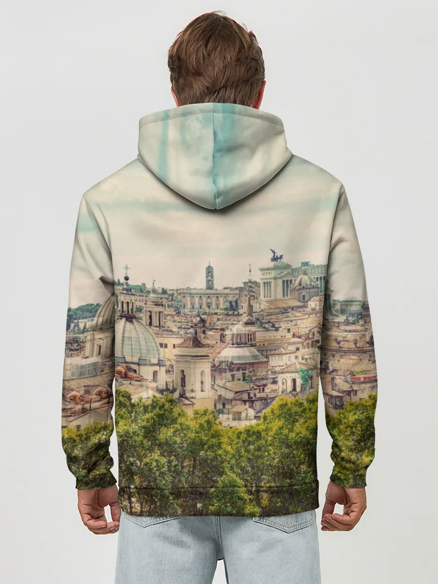 Худи мужской база хлопок / Рим