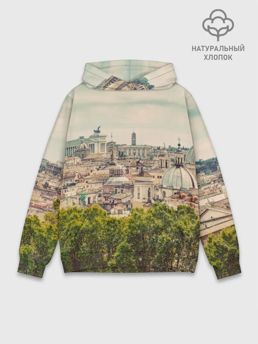 Худи мужской база хлопок / Рим