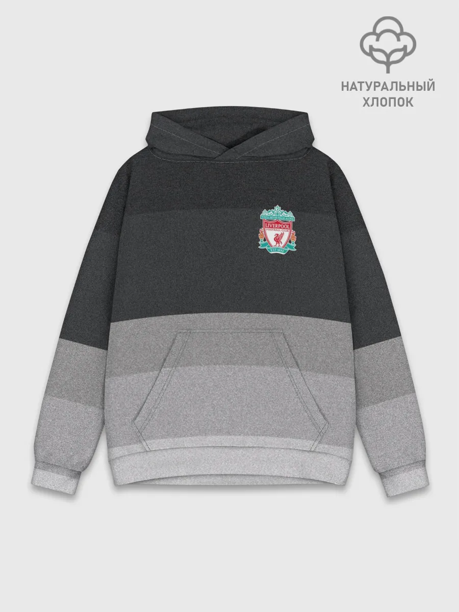 Худи мужской база хлопок / Ливерпуль