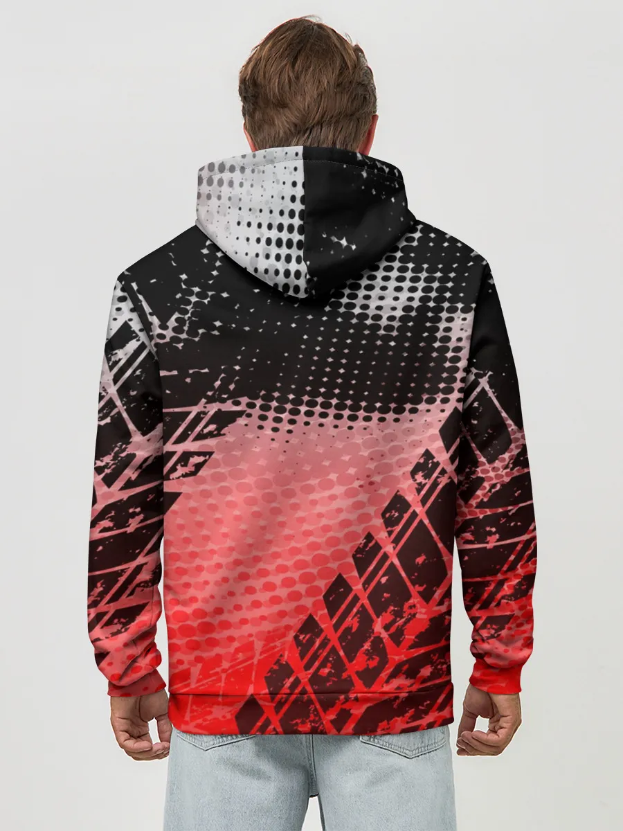 Худи мужской база хлопок / Mitsubishi sport auto motors