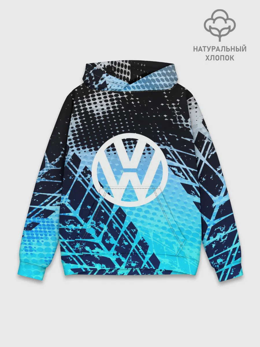 Худи мужской база хлопок / Volkswagen sport auto motors