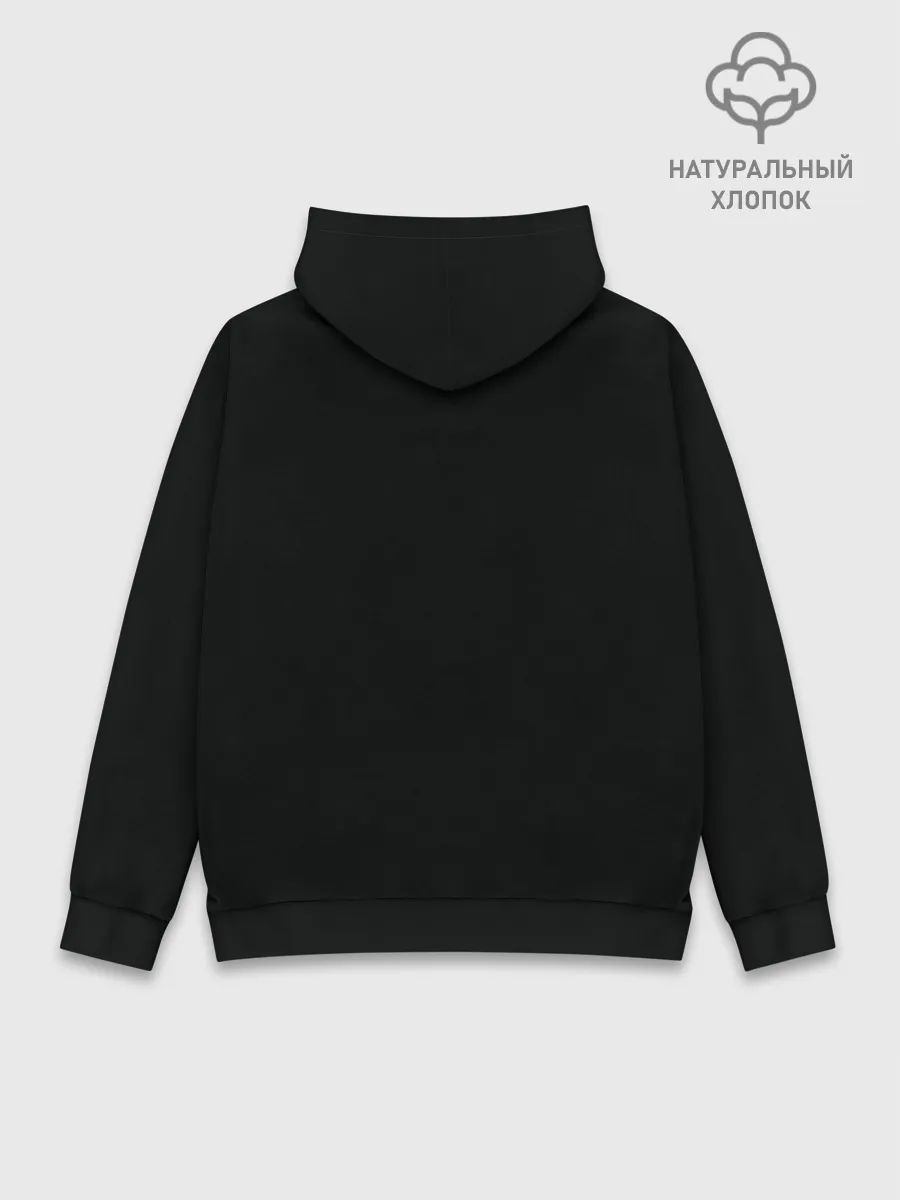 Худи мужской база хлопок / Череп-Викинг