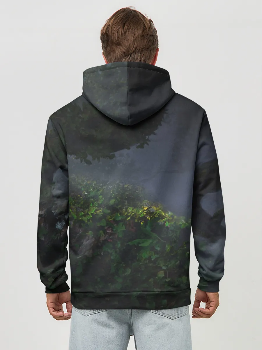 Худи мужской база хлопок / Йеннифер и Геральт