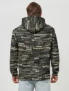Худи мужской база хлопок / Именной камуфляж. Владимир