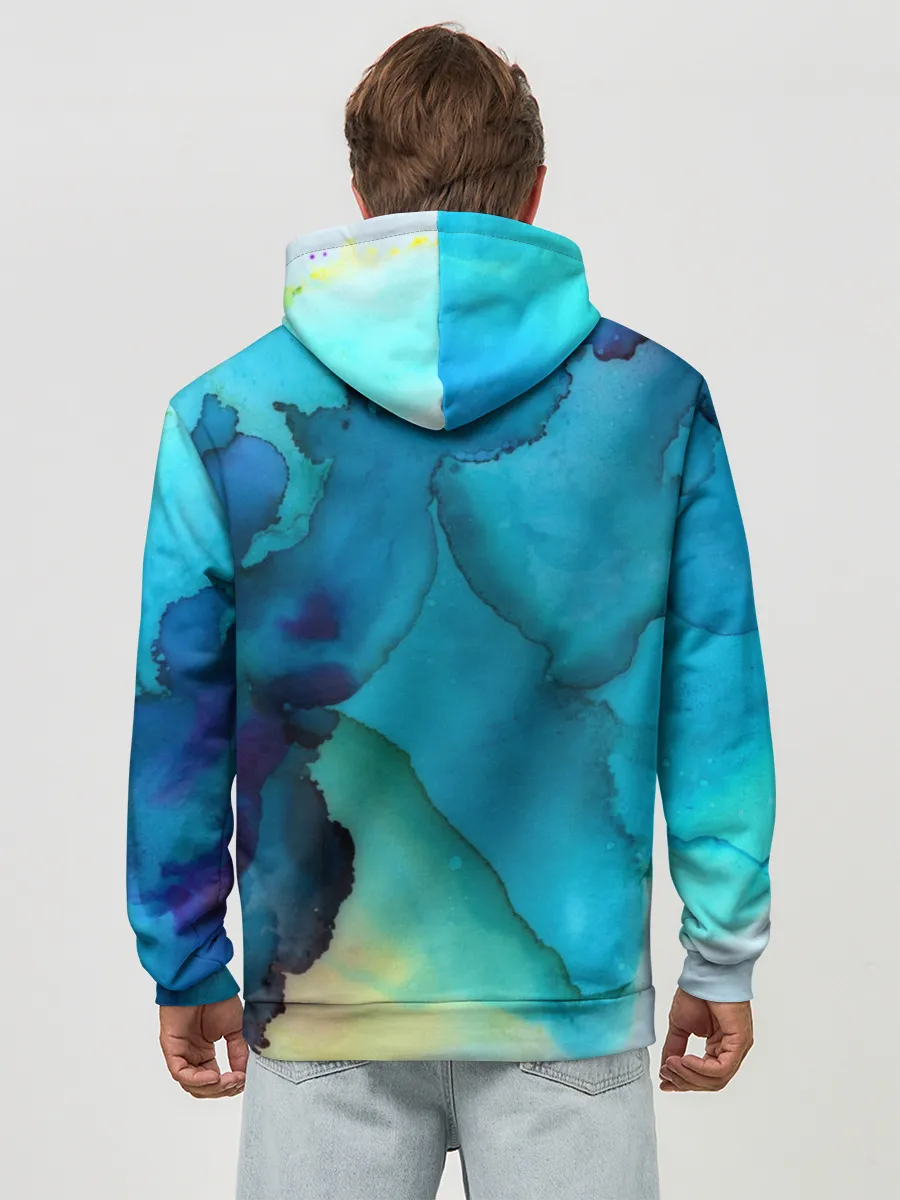 Худи мужской база хлопок / Акриловый