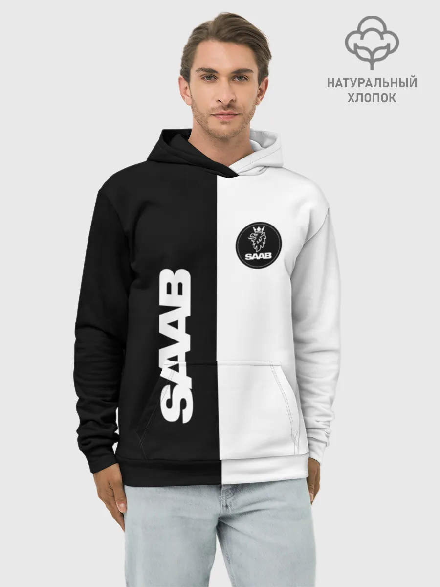 Худи мужской база хлопок / Saab