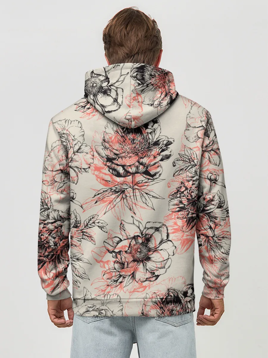 Худи мужской база хлопок / Цитаты Льва Толстого