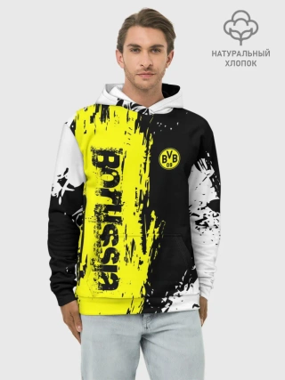 Худи мужской база хлопок / BORUSSIA SPORT