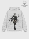 Худи мужской база хлопок / NieR Automata 1