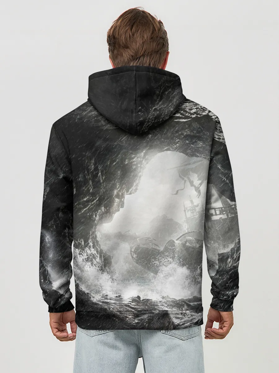 Худи мужской база хлопок / Tomb Raider