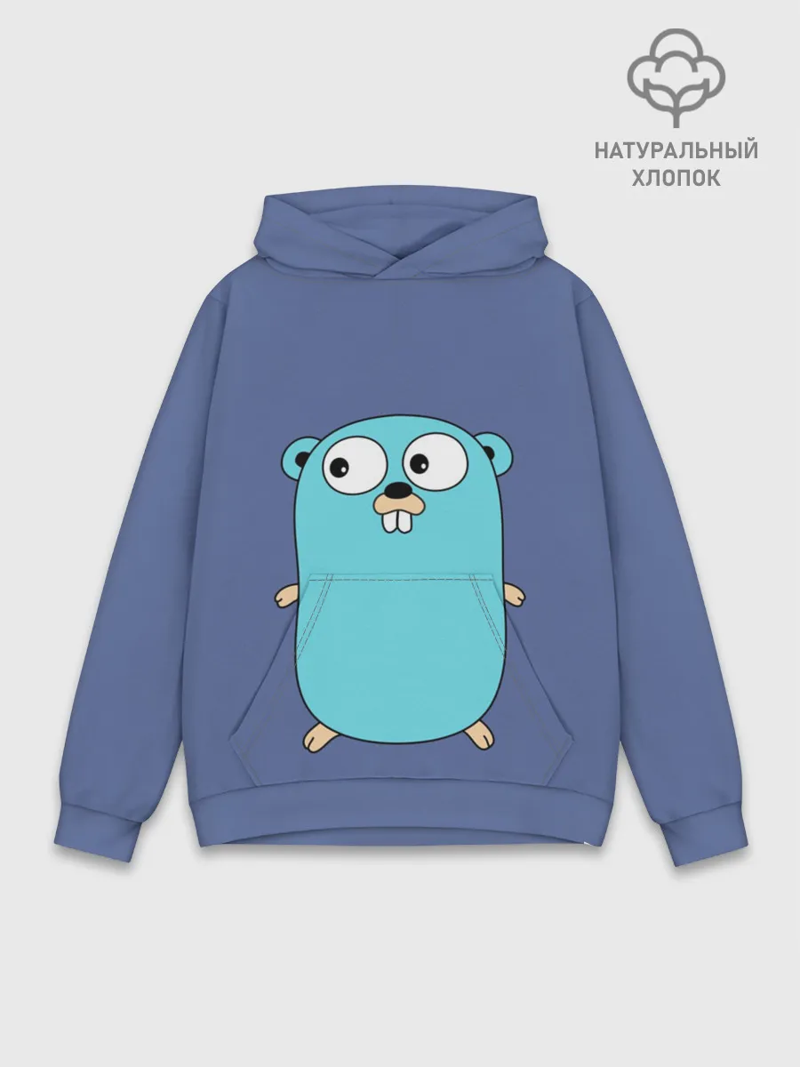 Худи мужской база хлопок / Golang