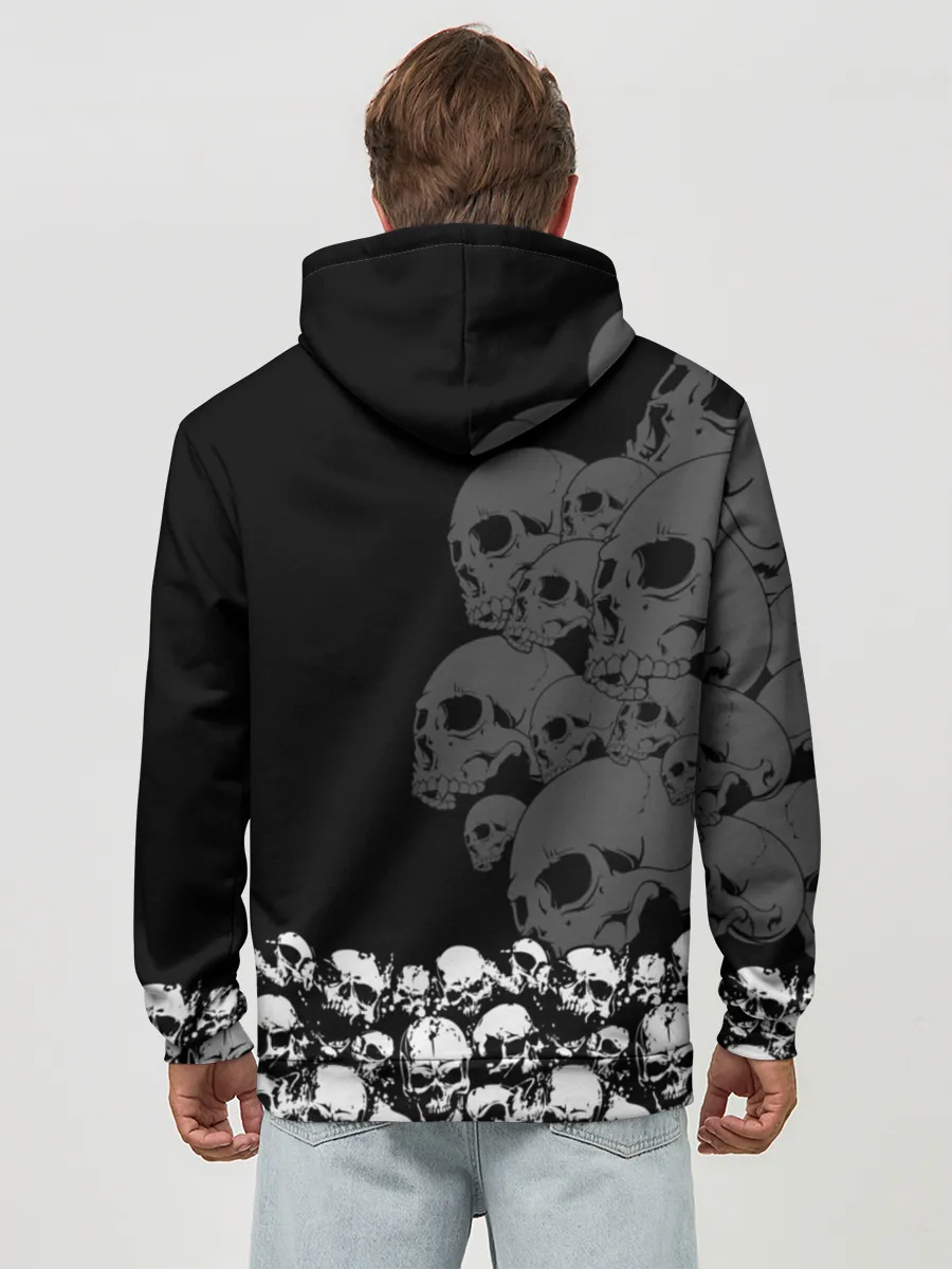 Худи мужской база хлопок / Slayer Black