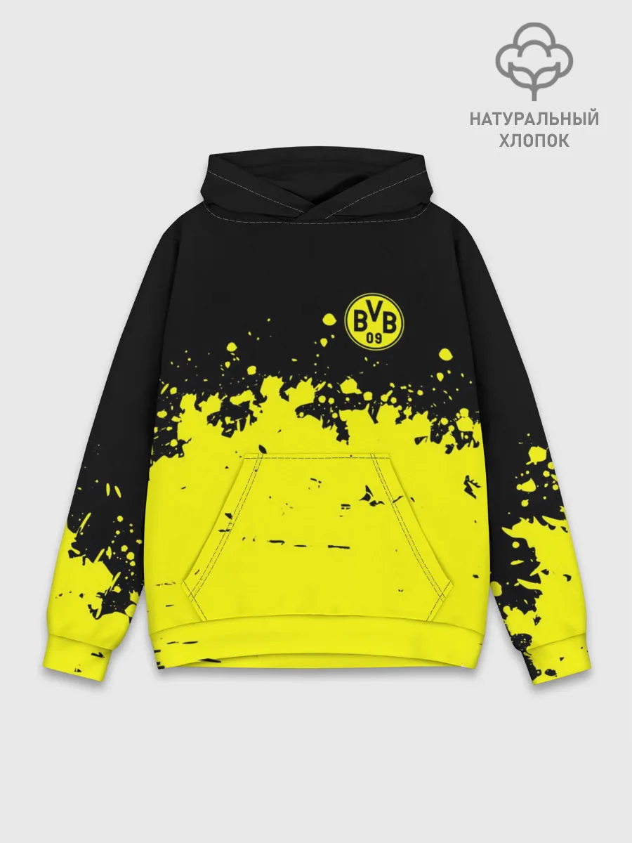 Худи мужской база хлопок / BORUSSIA SPORT